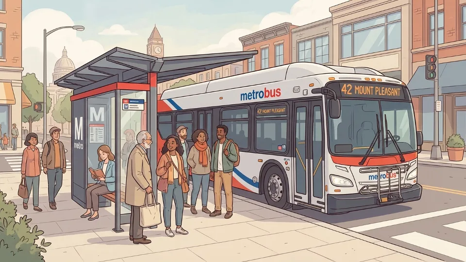 DC Bus Stop Reopens, Restoring Shaw Neighborhood Access