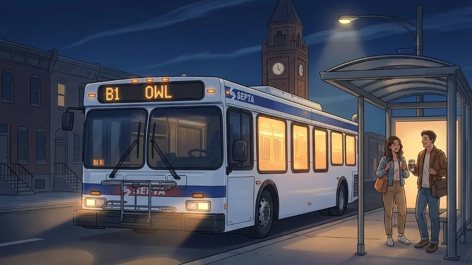 Philadelphia B1 OWL Service Resumes After Overnight Delays