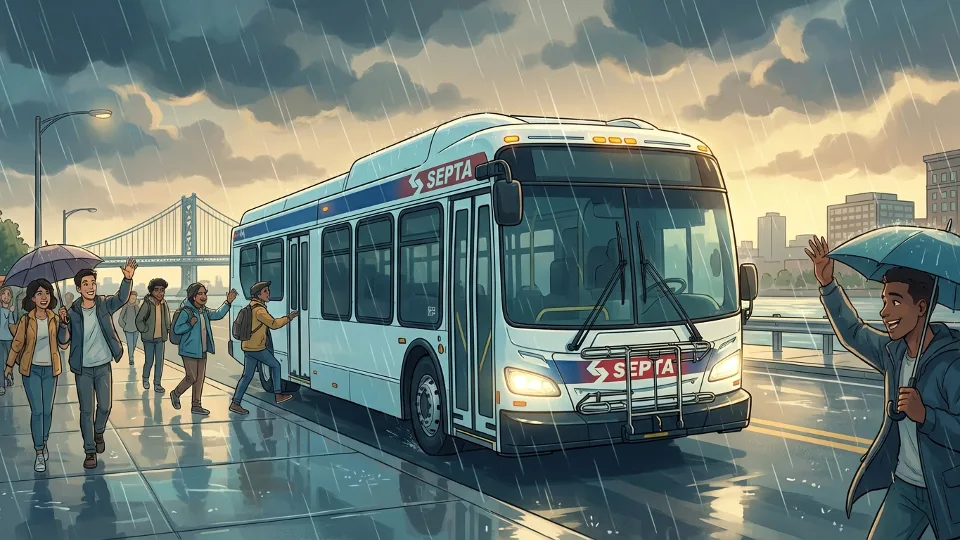 Philadelphia Transit Adapts as Coastal Storm Passes