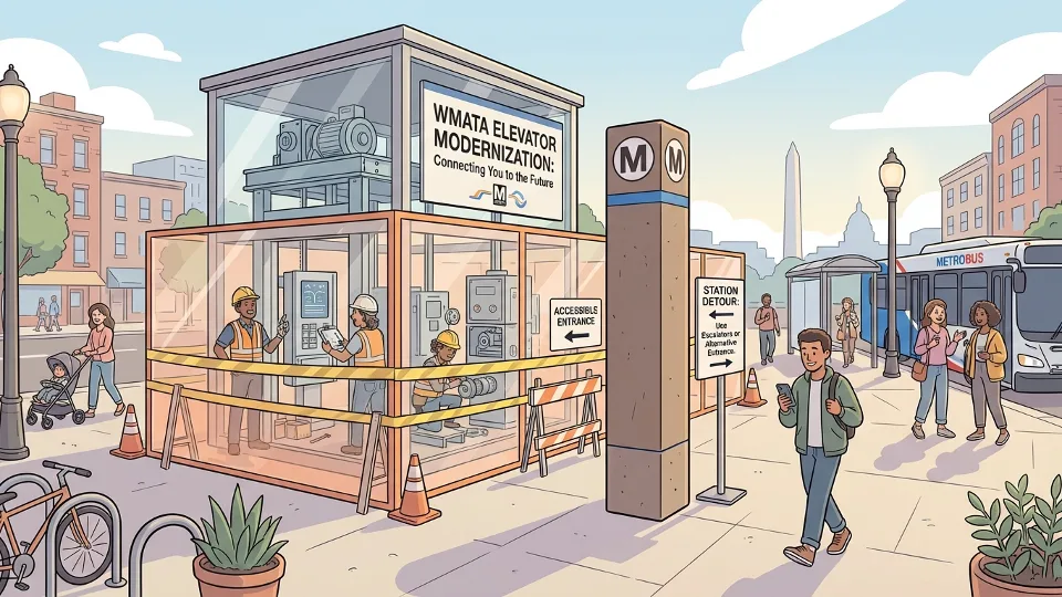 Metro Upgrades New Carrollton Elevator for Better Access