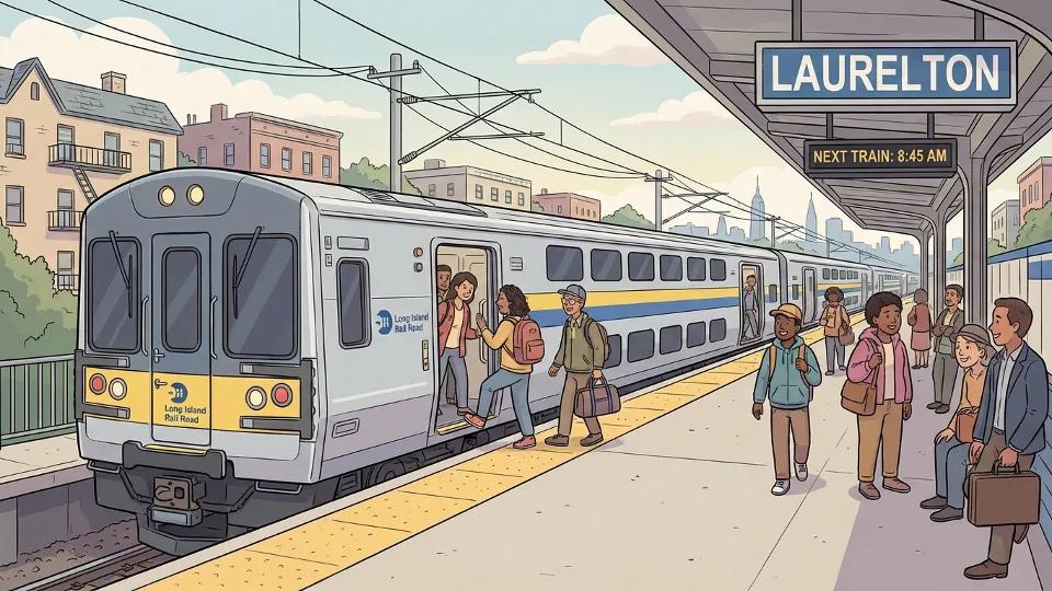 NYC LIRR Laurelton Station Upgrades Now Open