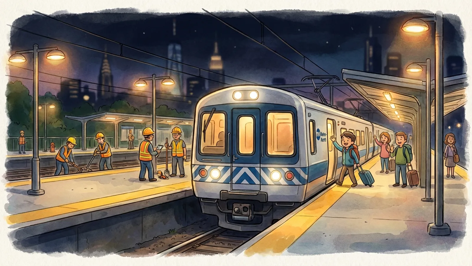 NYC Overnight Work Brings Brief Train Delays