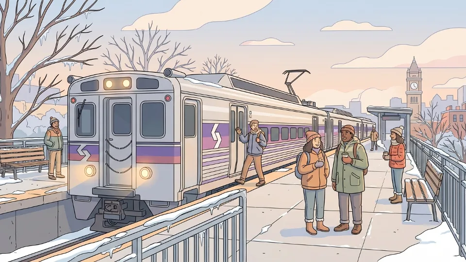 Philadelphia SEPTA Adapts to Extended Cold Snap