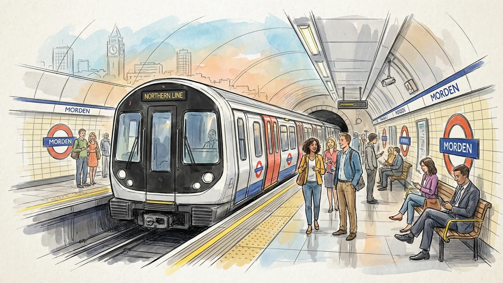 Morden Station Back on Track After Northern Line Disruption