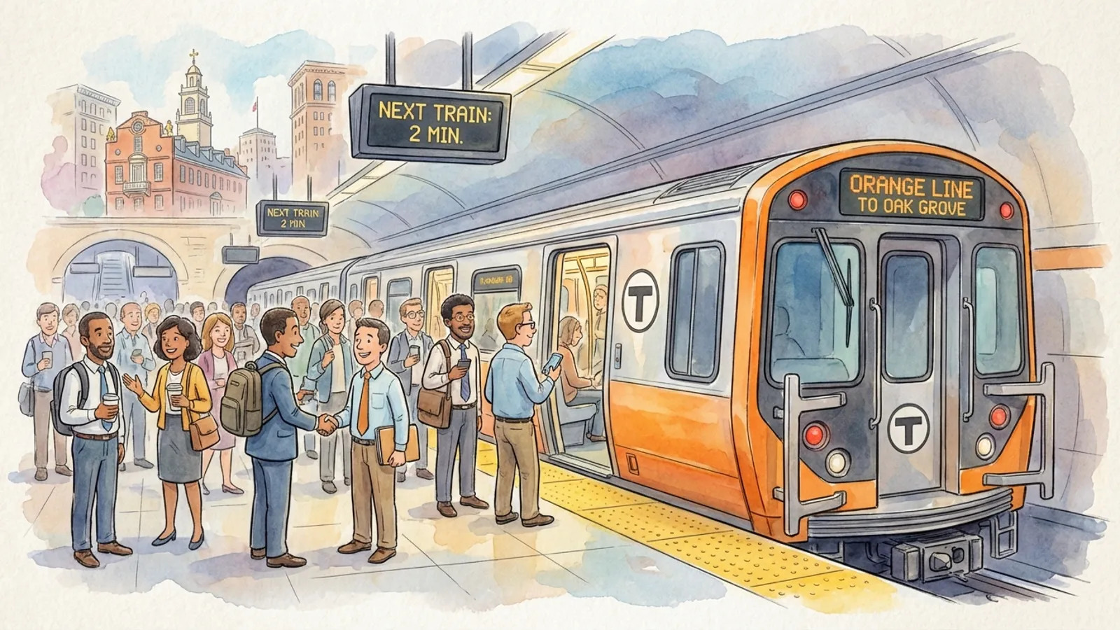 Boston MBTA Delays Test Riders — System Works to Restore Service