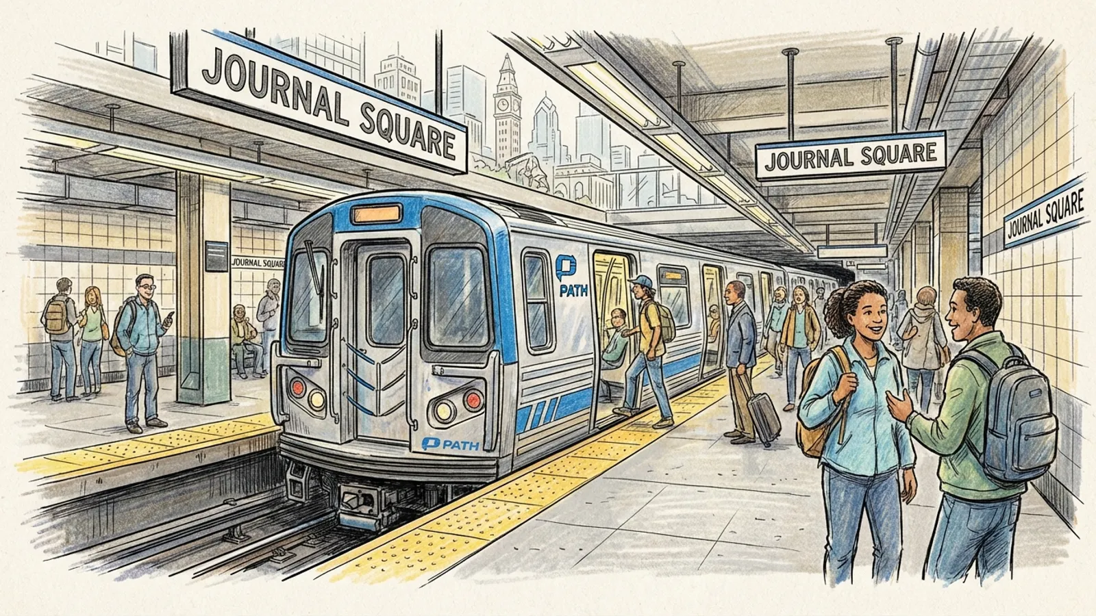 NYC PATH Works to Restore Journal Square Access