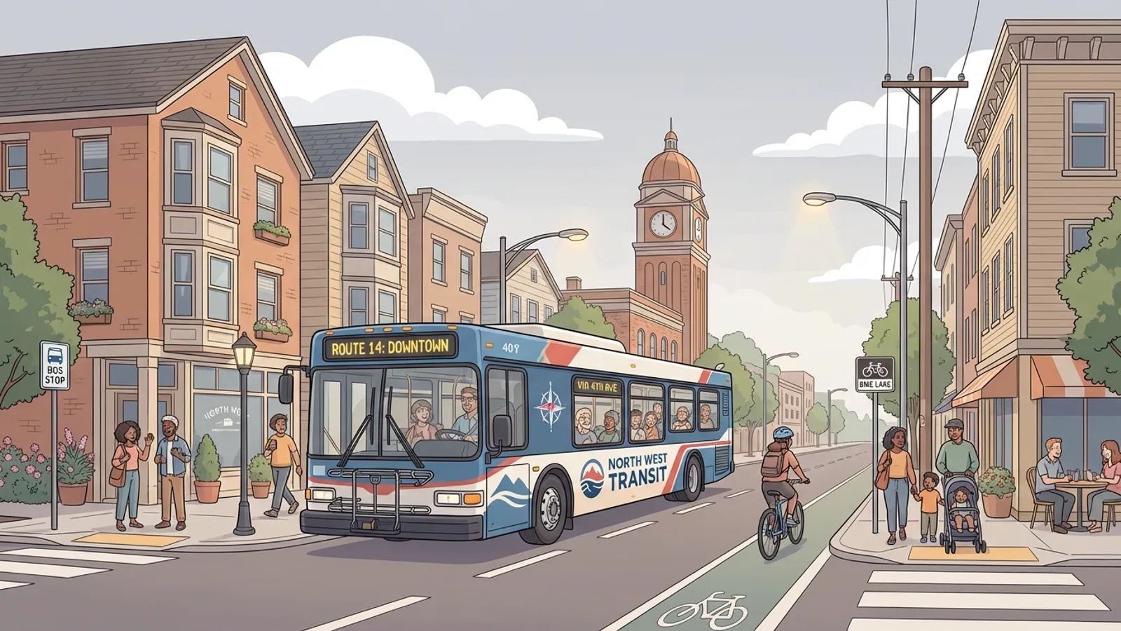 North West Routes Adapt After Police Incident