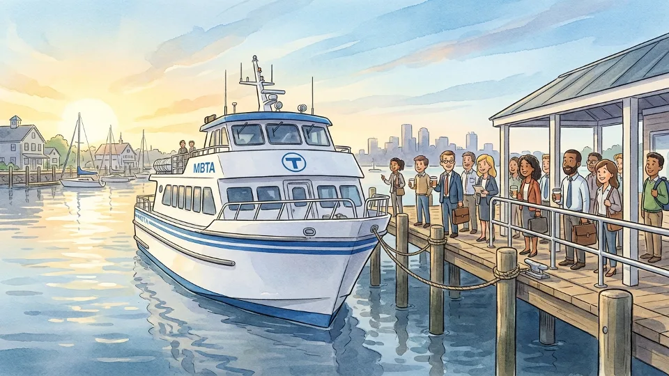 Boston Ferry Disruptions Push Riders to New Routes