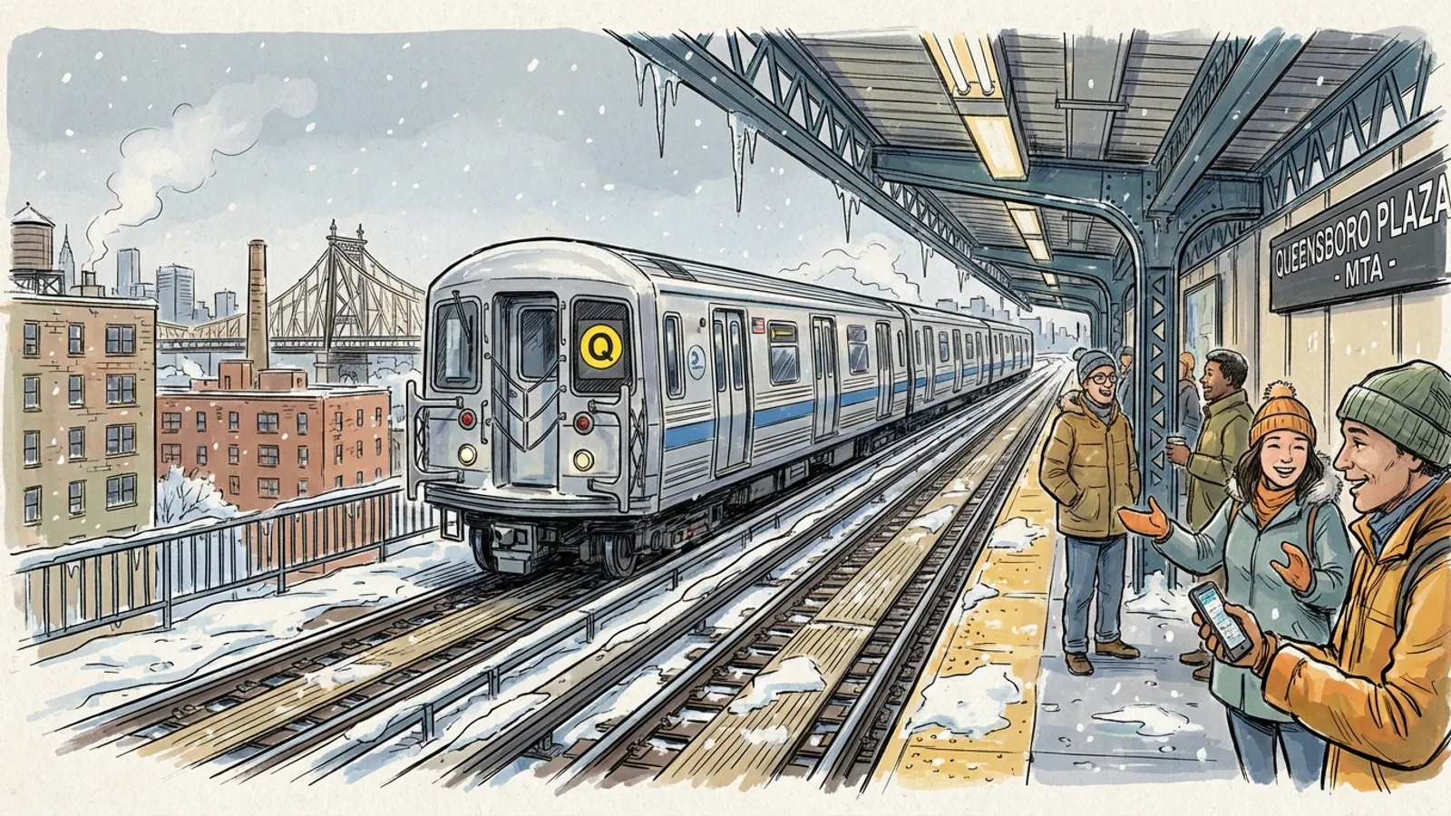 NYC Transit Adapts to Extreme Cold This Weekend