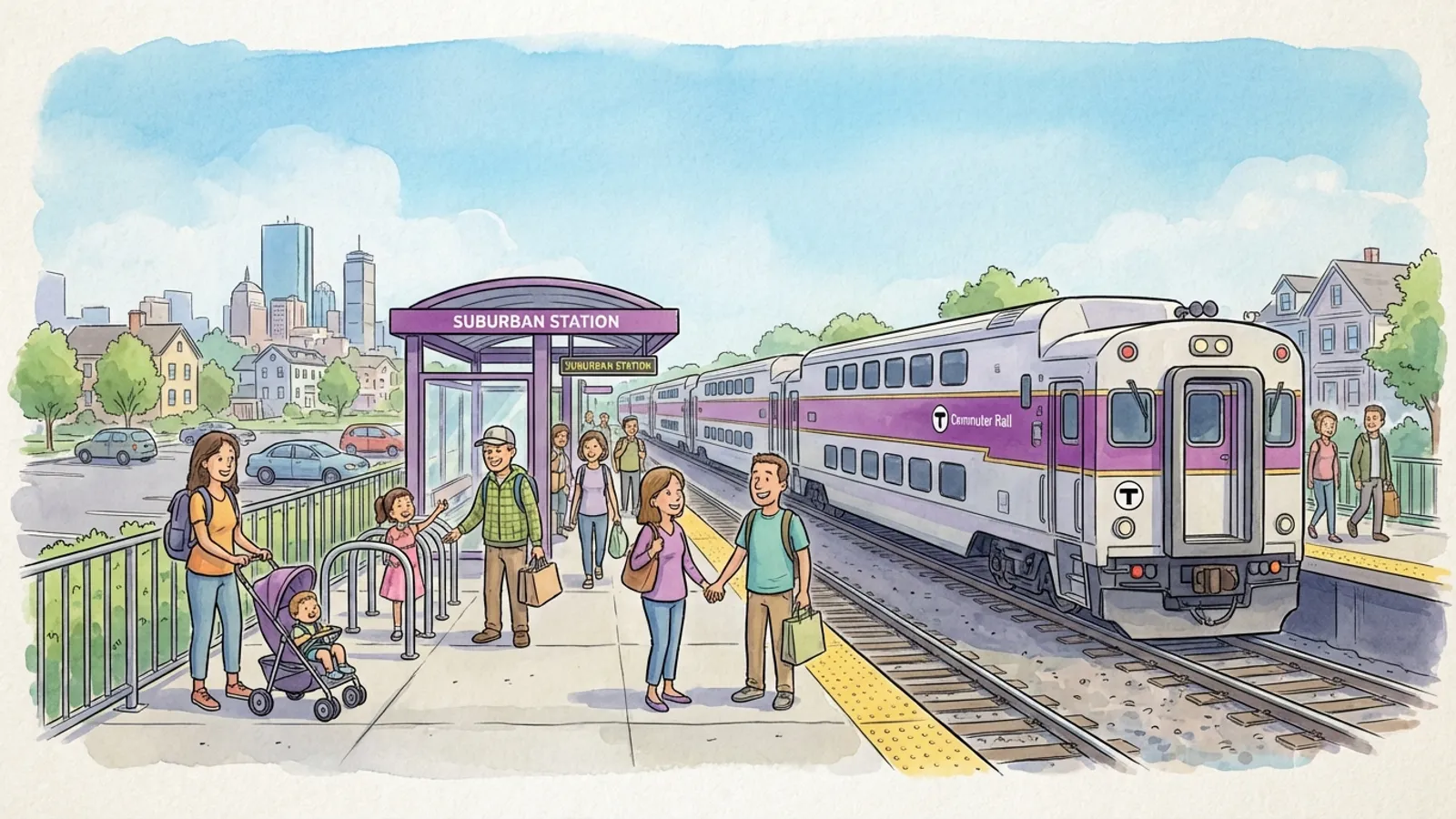 Boston MBTA Restores Weekend Service on Four Lines