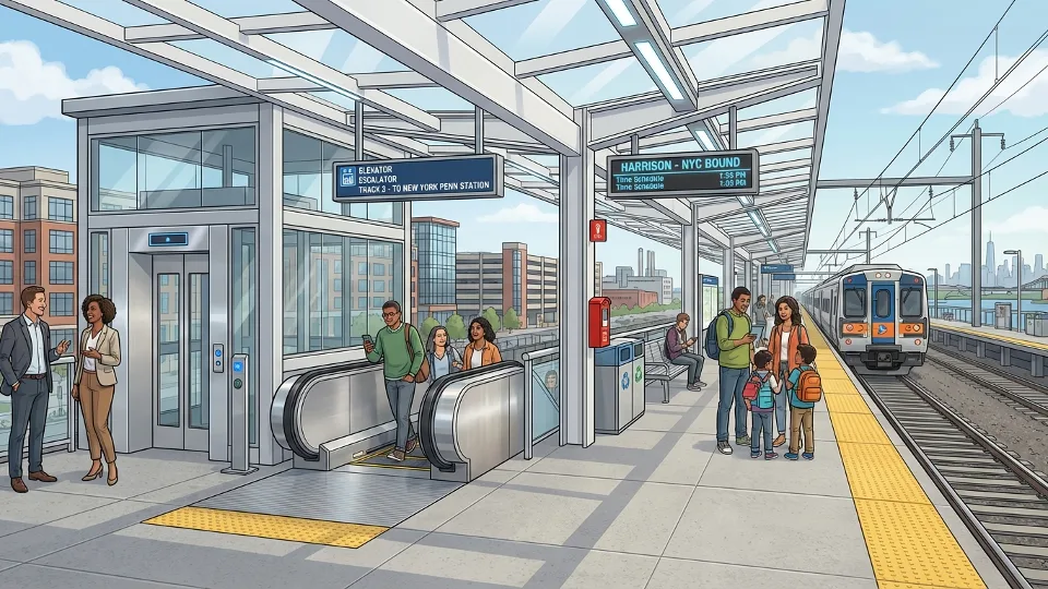 NYC Harrison Station Elevator Repairs Underway