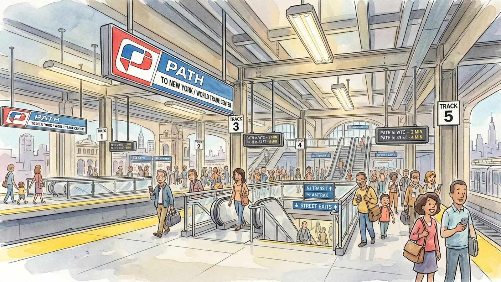 Newark Penn Station Adapts with Nightly Cleaning