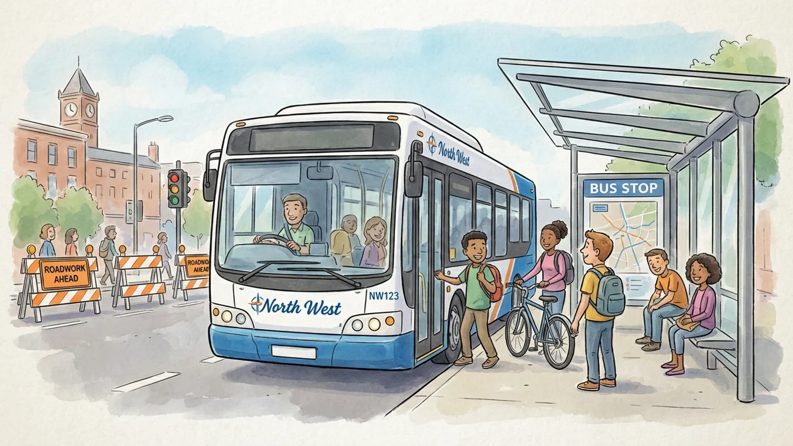 North West Routes 58, 63 Adapt to Roadworks