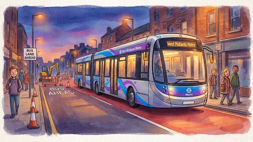 West Midlands Upgrades Transit With Sprint Bus Lanes