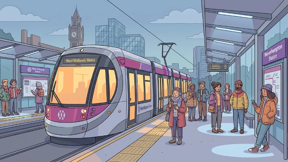 West Midlands Adjusts Hours, Trams Keep Moving