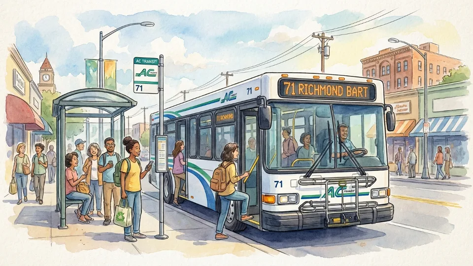 SF Line 71 Buses Back on Track After Detour