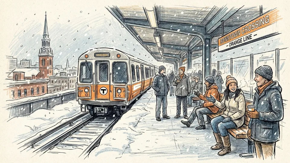 Boston MBTA Preps for Snow — Riders Stay Connected