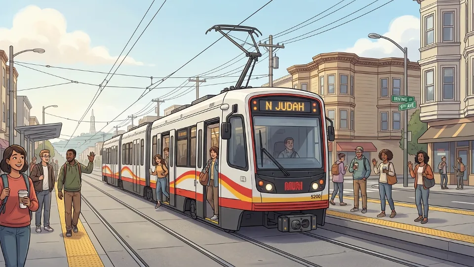 SF N Judah Resumes After Emergency Response
