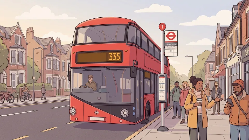 Route 335 Adapts to Keep London Moving