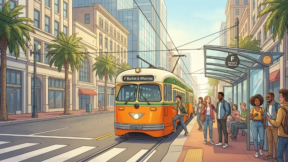 SF's F Market Line Back on Track After Emergency