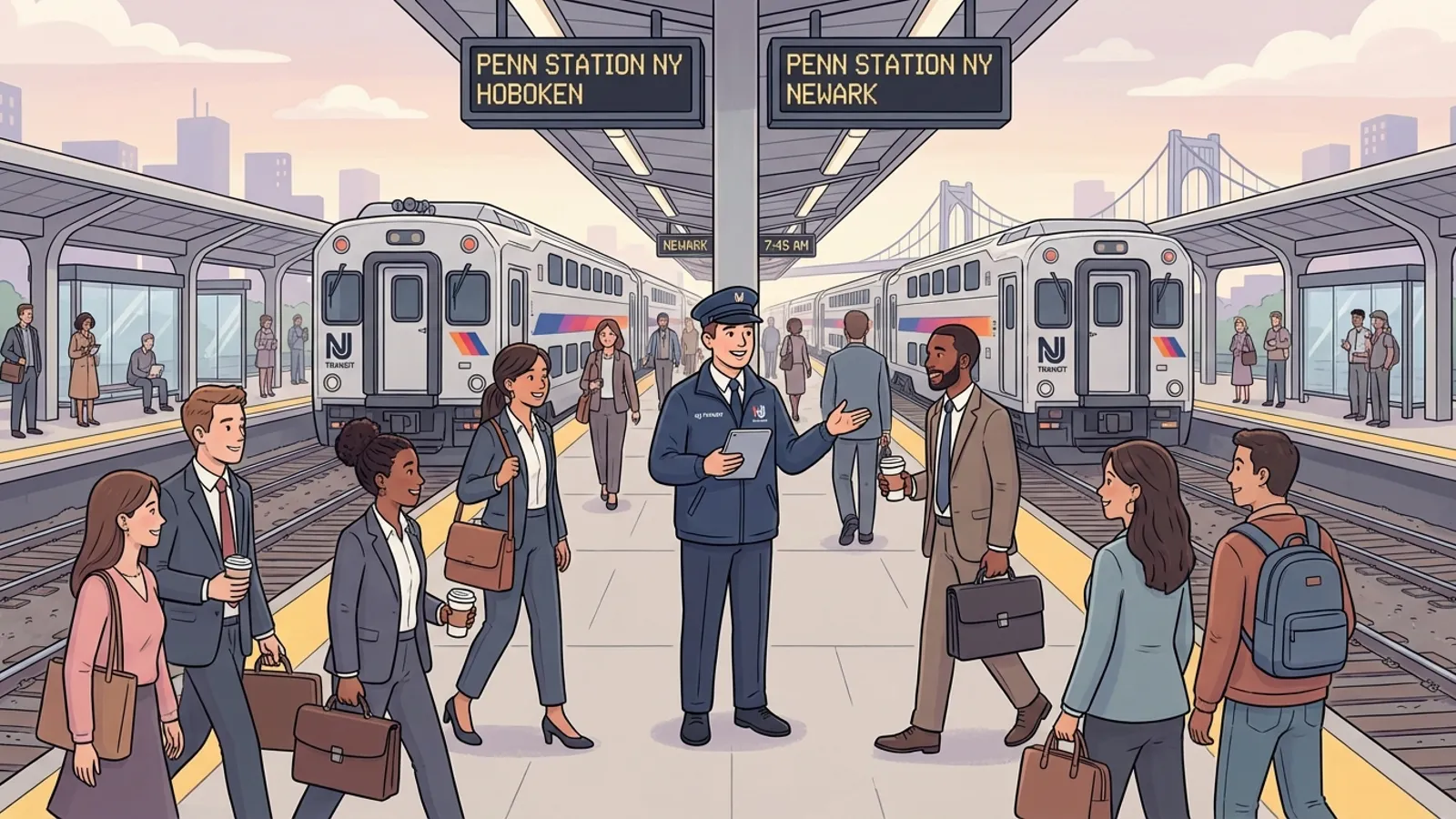 NYC-NJ Transit Adds Staff to Guide Bridge Upgrade