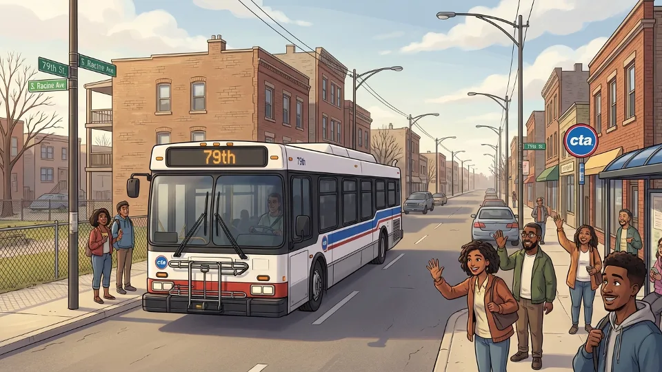 Chicago CTA Reroutes Buses — Riders Adapt on South Side