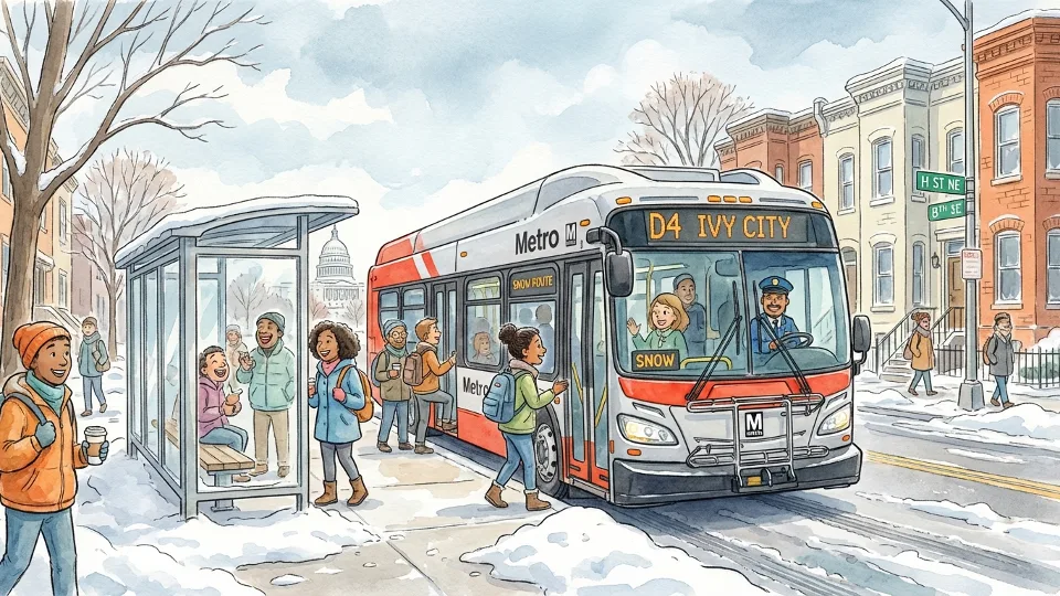 DC Metro Clears Bus Stops, Improving Rider Safety