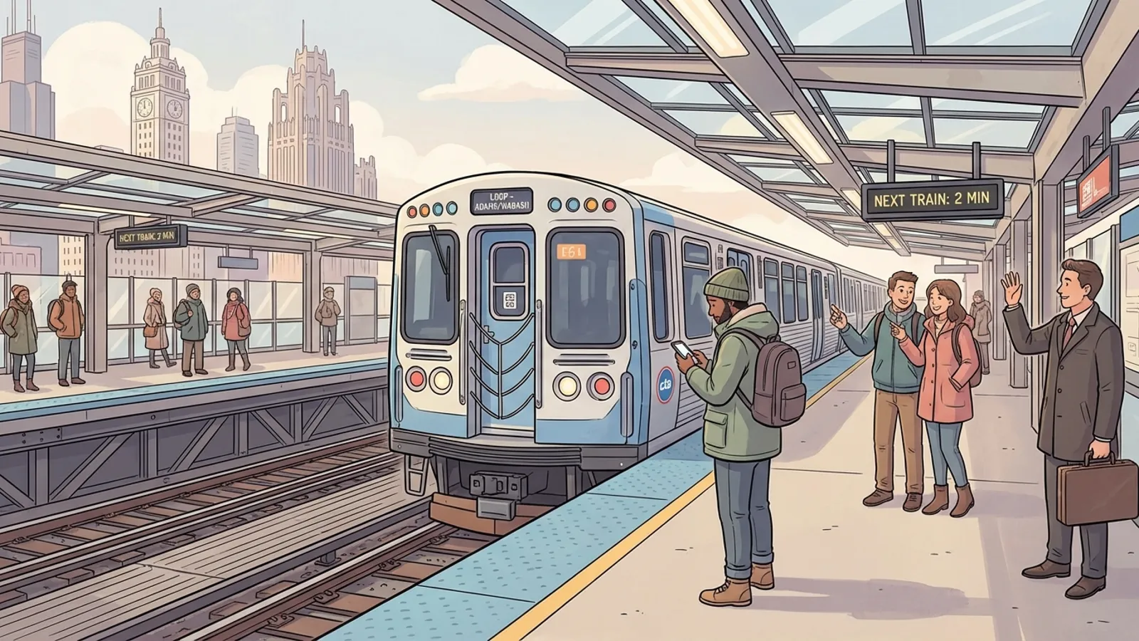 Chicago CTA Alert: Minor Changes, Riders Adapting