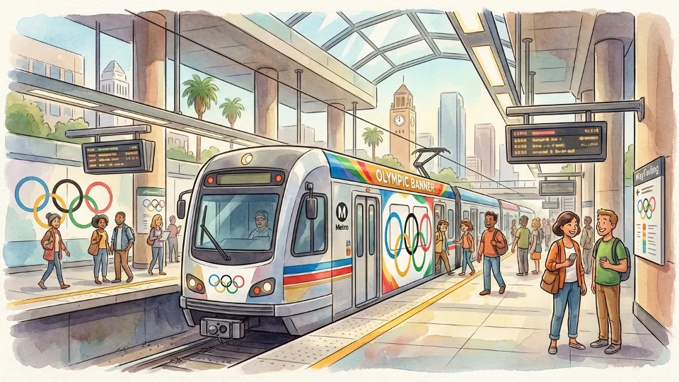 LA Metro Gets $94M to Power 2028 Olympics Transit