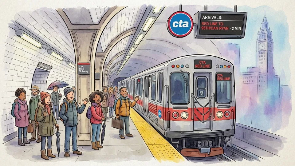 Chicago Red Line Adapts With Single-Track Solution