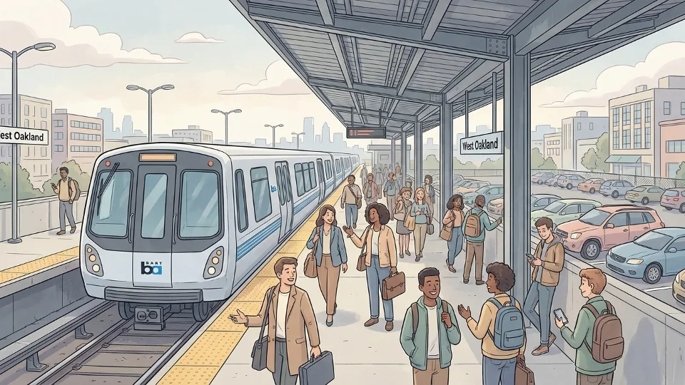 West Oakland BART Lot Closes for Transit Development