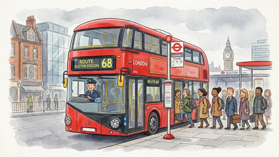 London Routes 68 and 1 Back on Track to Euston