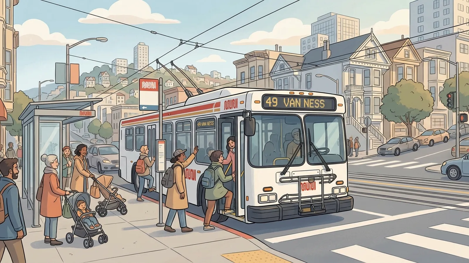 SF Route 44 Back on Track After Police Incident