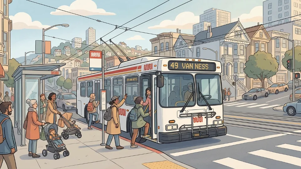 SF Route 44 Back on Track After Police Incident