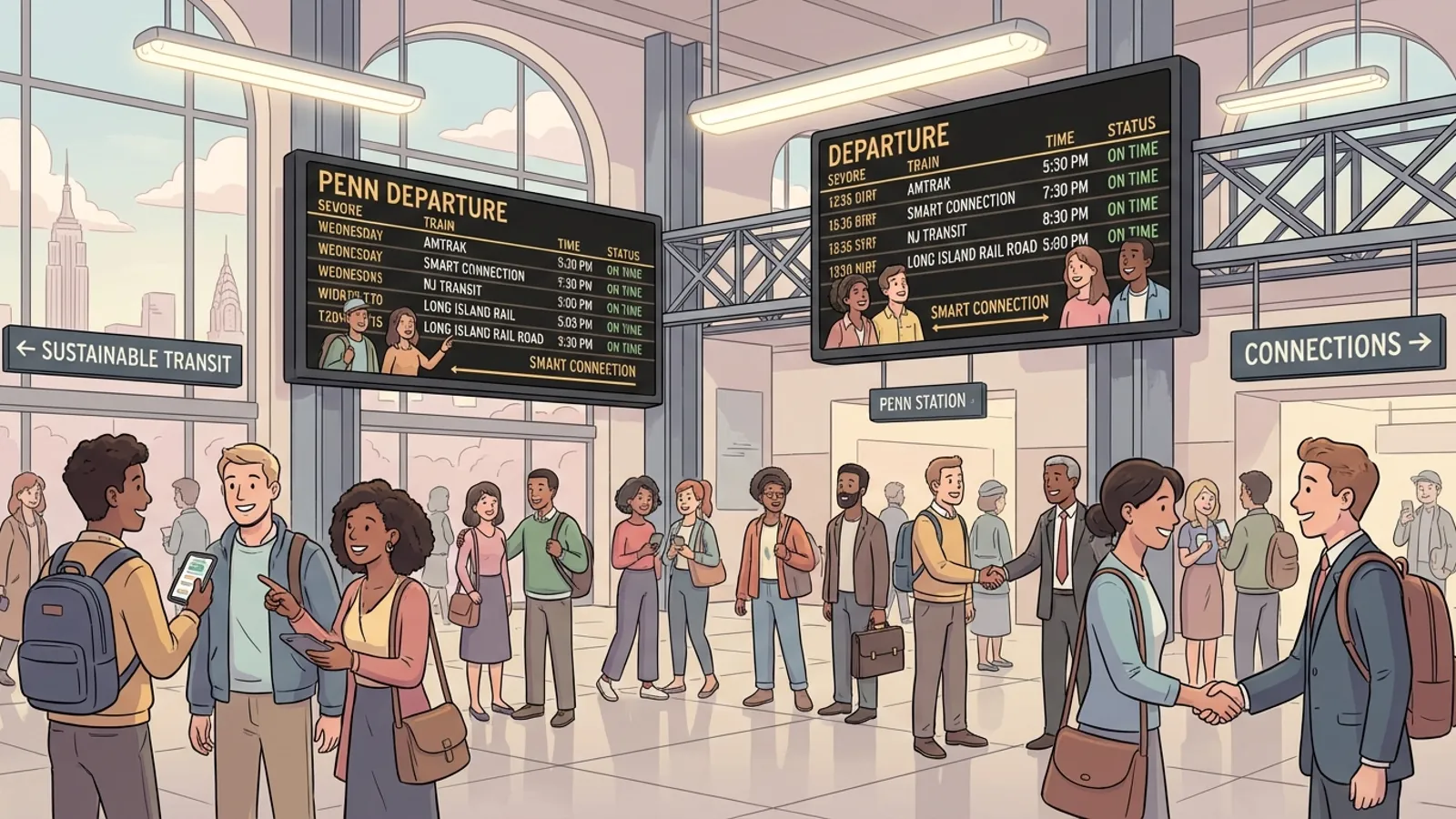 NYC Penn Station Delays Clearing After Train Issue