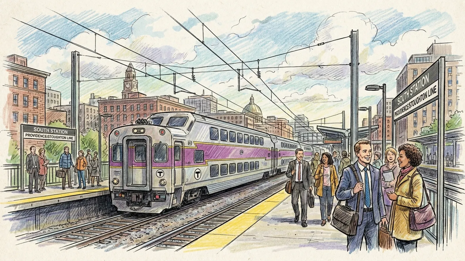 Boston Haverhill Line Adapts After Equipment Shortage