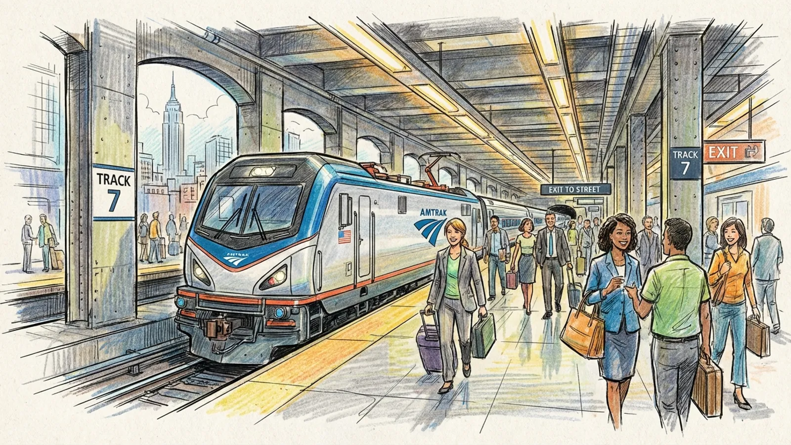 NYC Penn Station Service Restored After Morning Delays