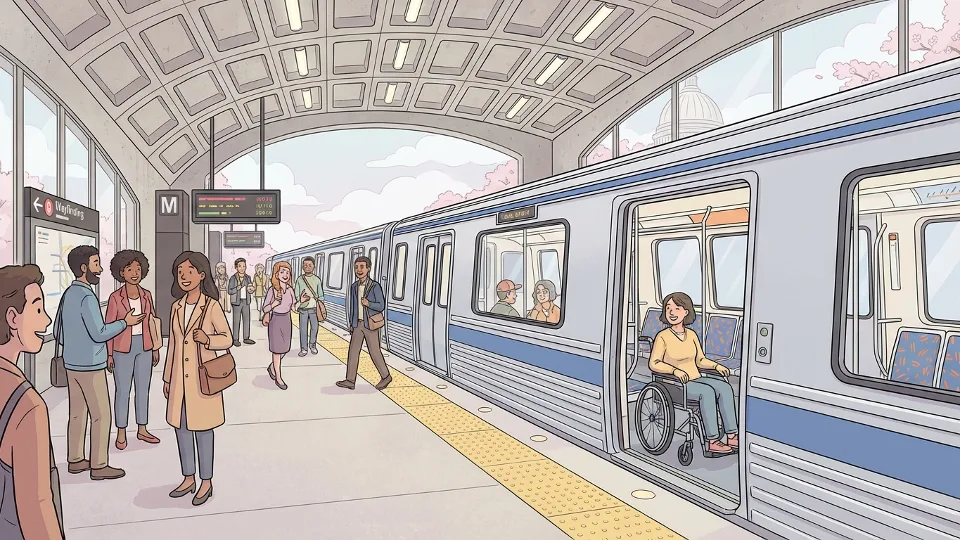 DC Metro Door Fixed After Accessibility Issue