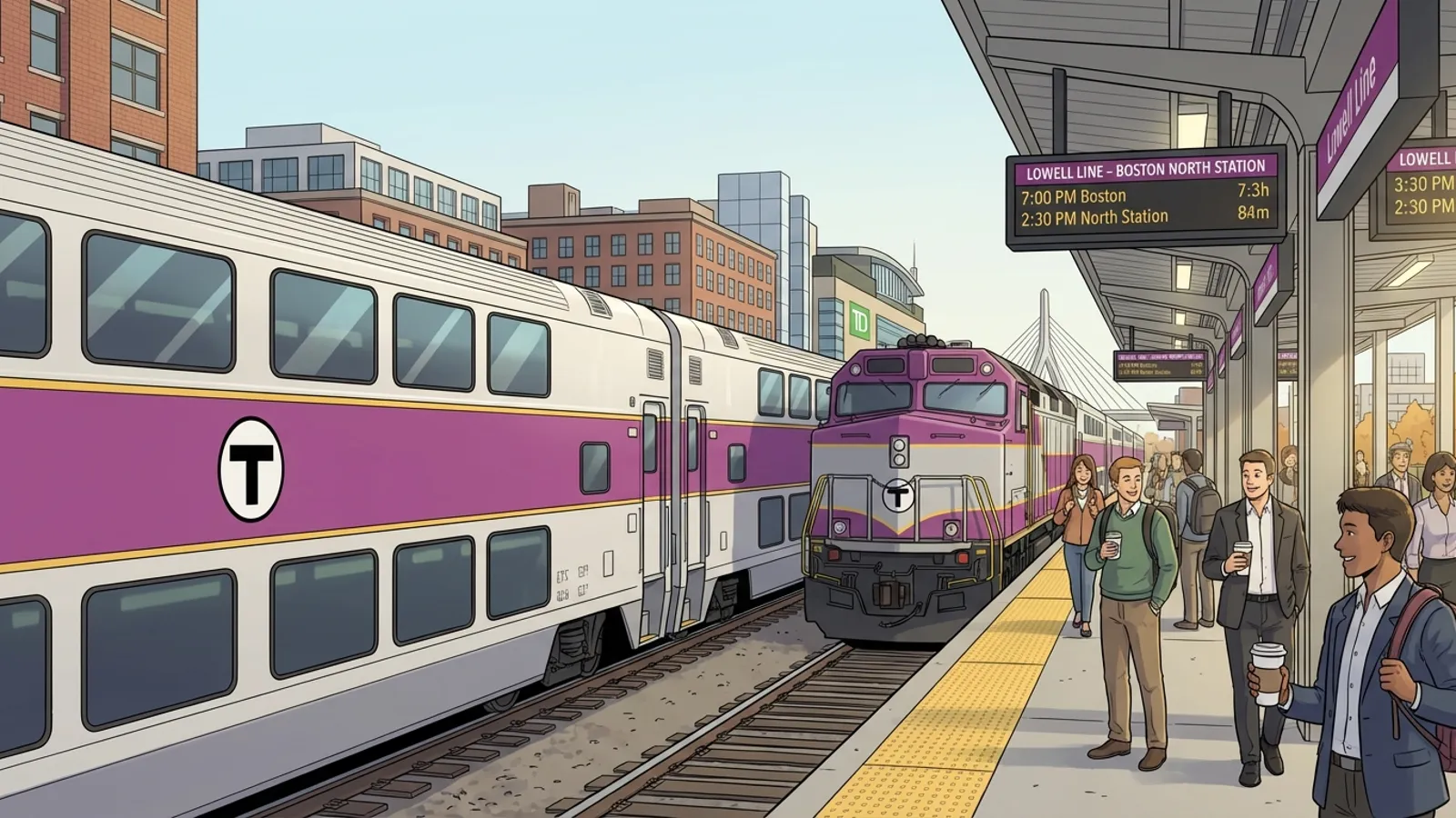 Boston Lowell Line Adapts Service Amid Equipment Shortage