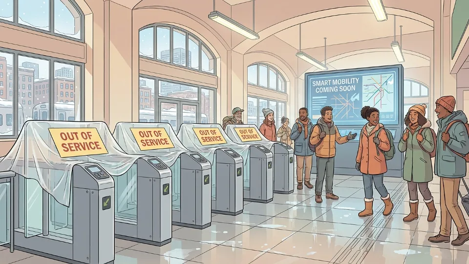 Boston's South Station Tests New Tech in Winter