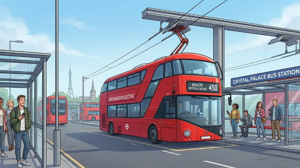 London Route 358 Adapts After Charging Fault