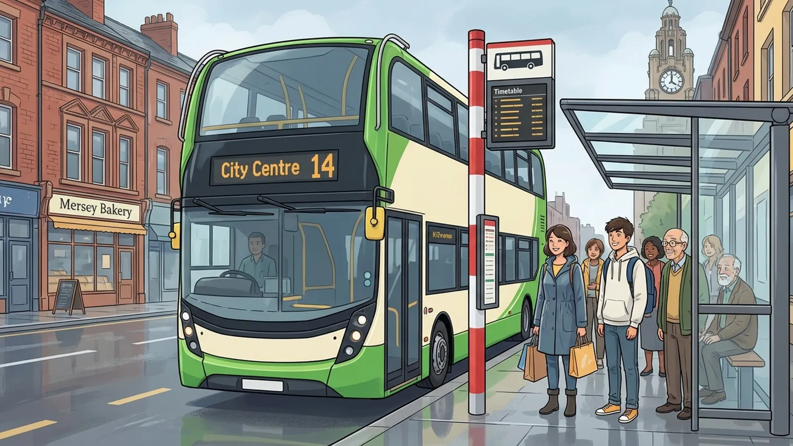 Liverpool Buses Adapt After Sudden Street Closure