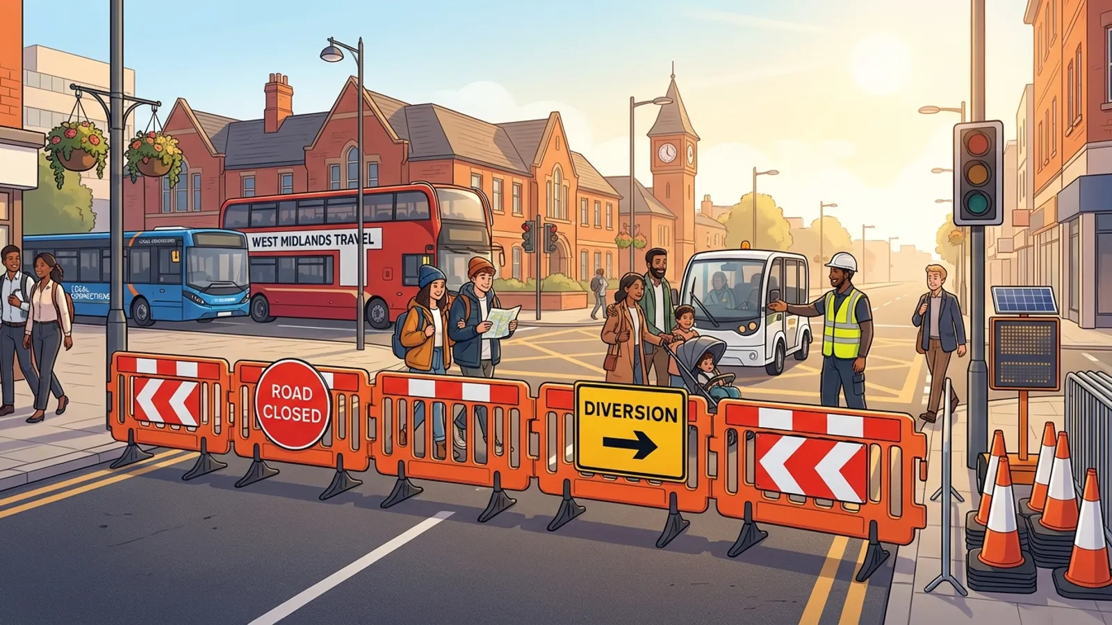 West Midlands Upgrades Roads for Safer Transit