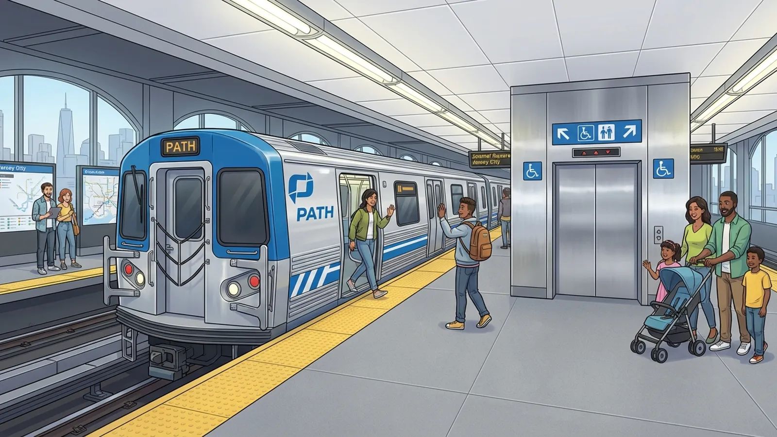 NYC PATH Upgrades Accessibility at Journal Square