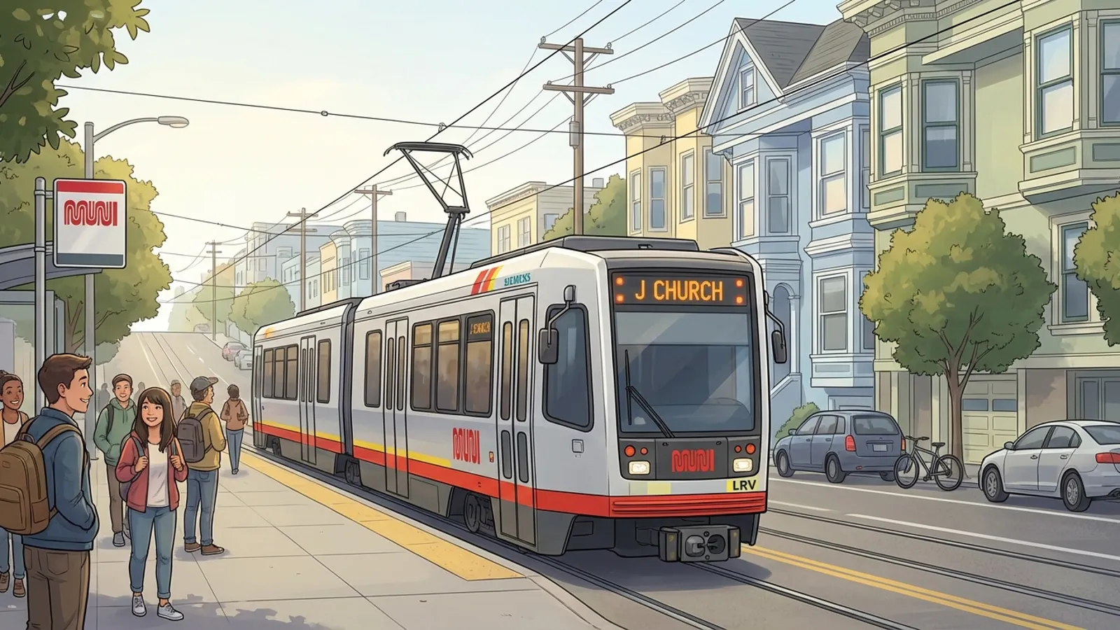 SF Routes 22, J Church Back on Track After Disruption