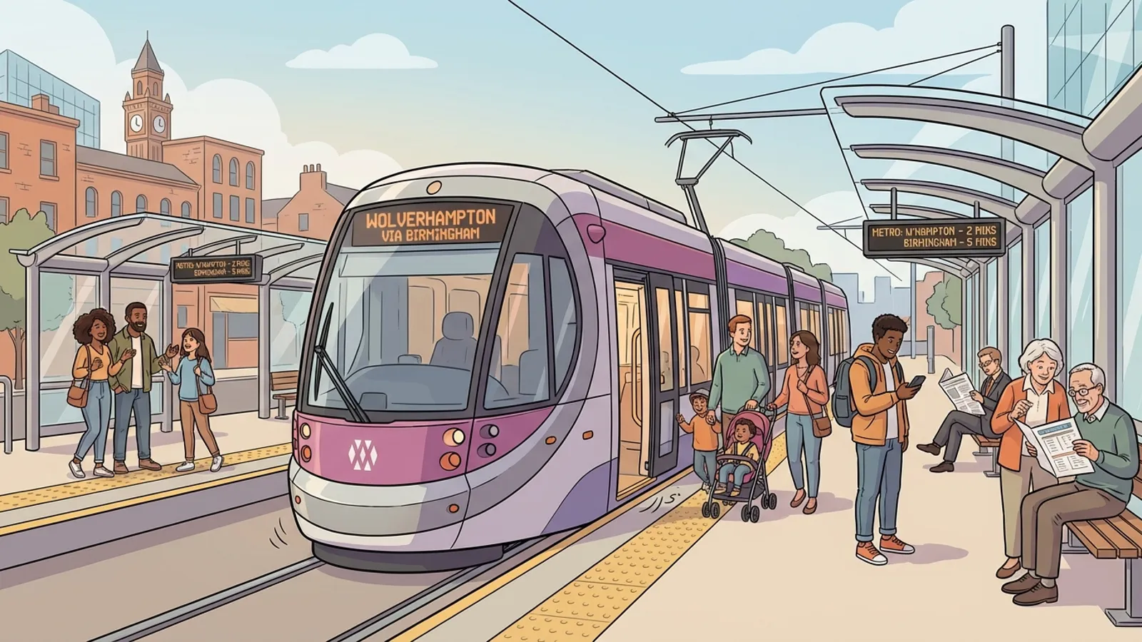 West Midlands Metro Delivers 8-Minute Service