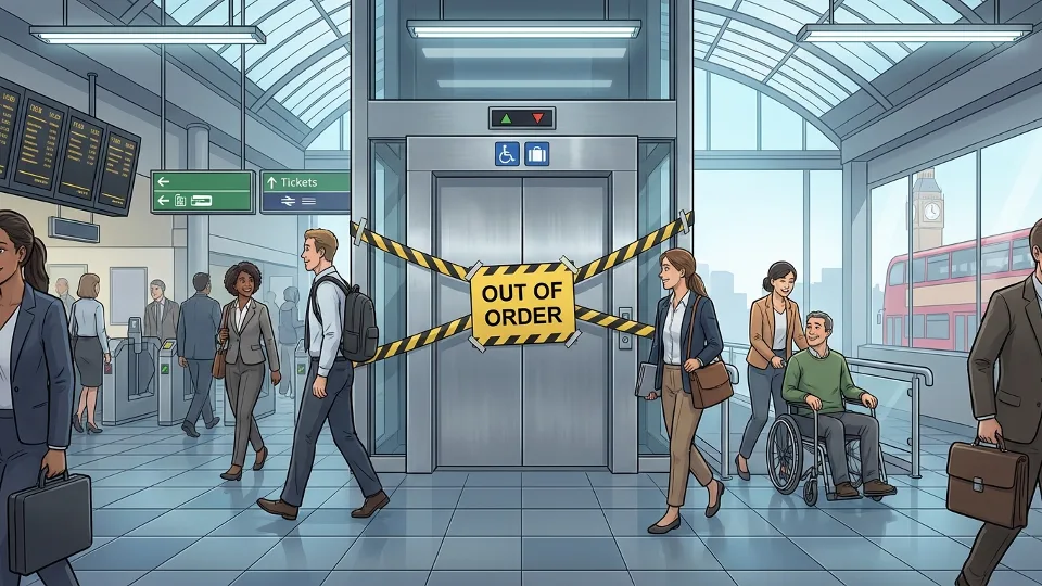 Clapham Junction Adapts as Lift Repairs Progress