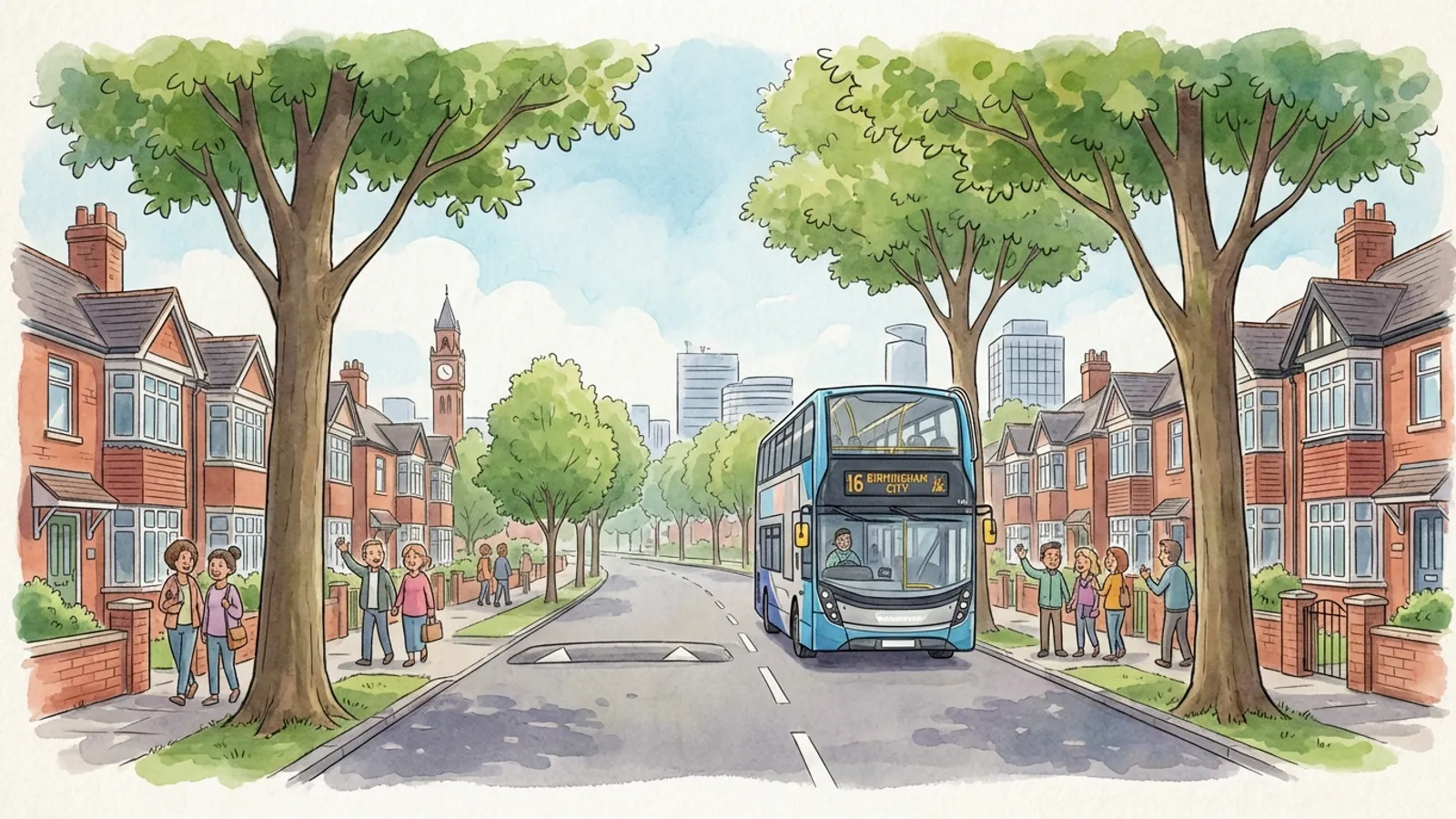 West Midlands Tree Works Reshape Billesley Routes