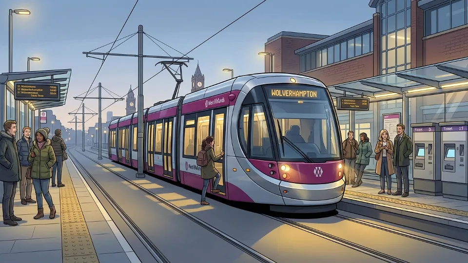 West Midlands Trams Adjust Feb 4 Service
