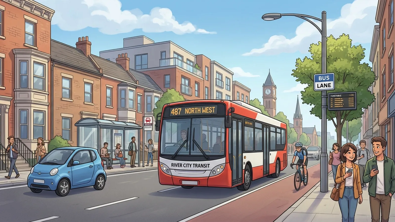 North West Service 487 Back on Track